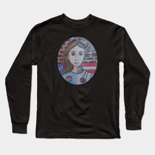 Time Machine V. 2 (Small Print) Long Sleeve T-Shirt